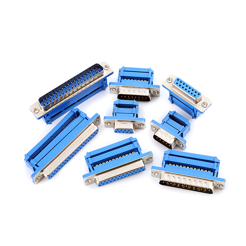 Solderless Crimping Type DB9 DB15 DB25 DB26 DB37 DB44 DB62 DB78 Male