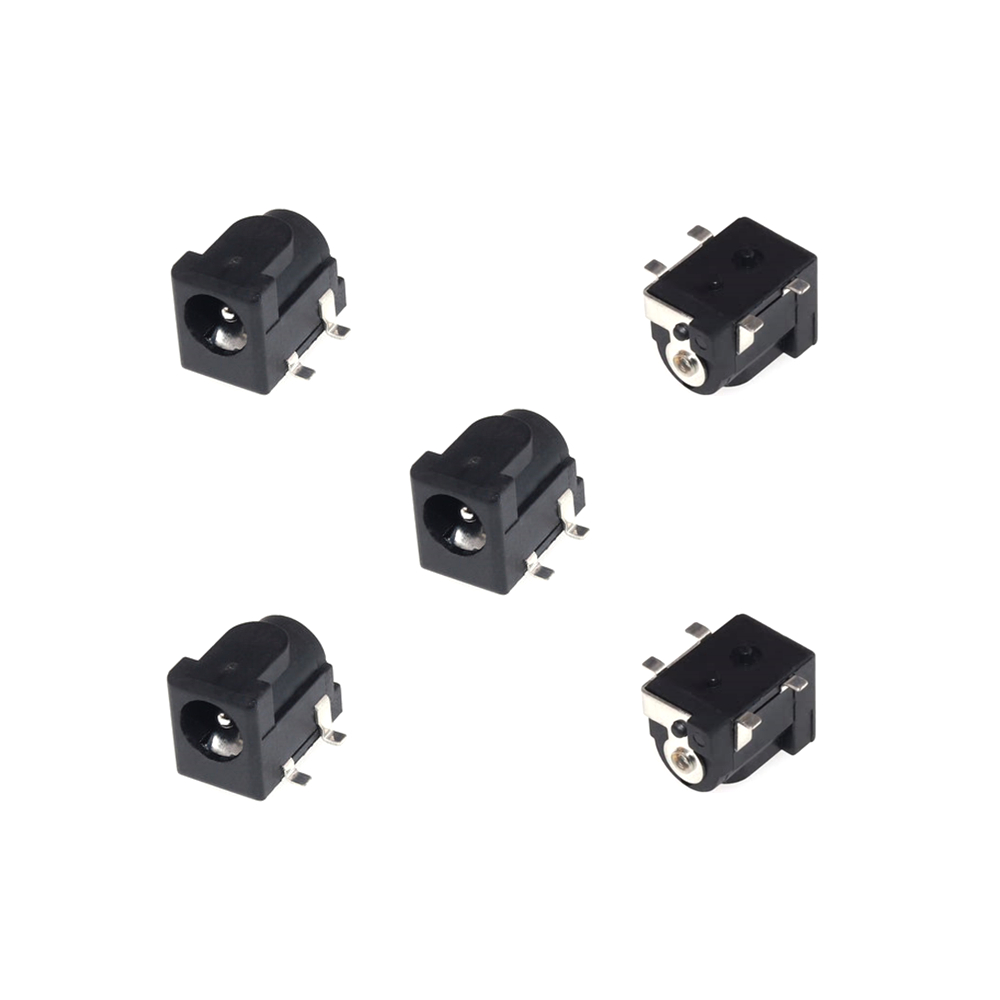 DC-050 PCB Mount SMD DC Power Female Socket Jack For 5.5*2.1mm 5.5*2 ...