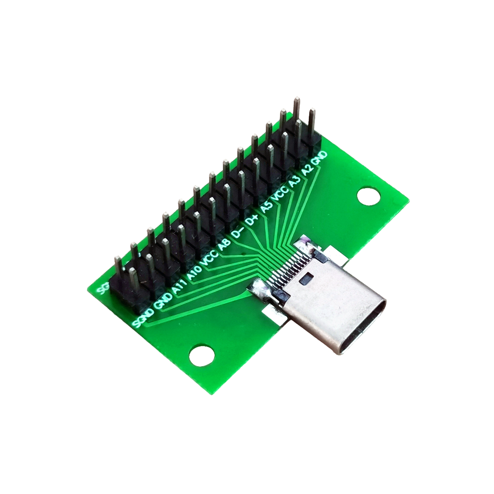 USBC Breakout Board Female Type-C PCB Panel • MKTechnic