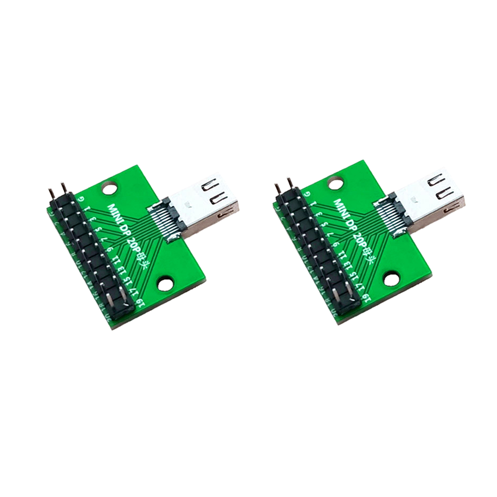Mini Display Port DP Connector Female Breakout PCB Board