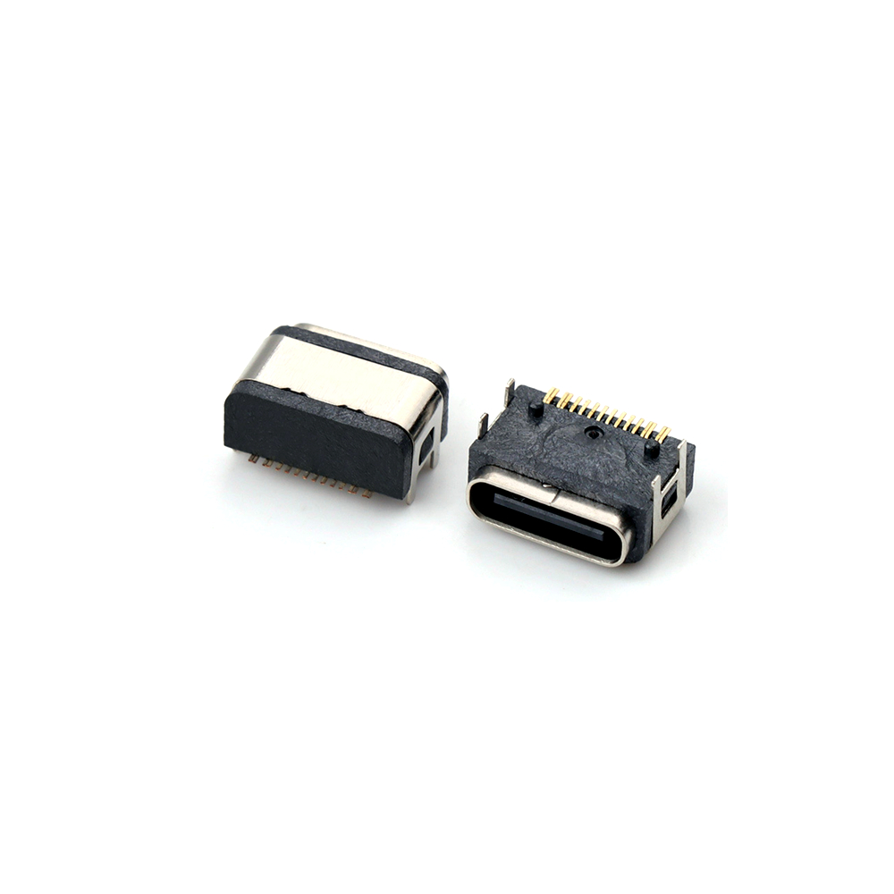 USB Waterproof Plug 16P SMD Female Type C Connector Jack • MKTechnic