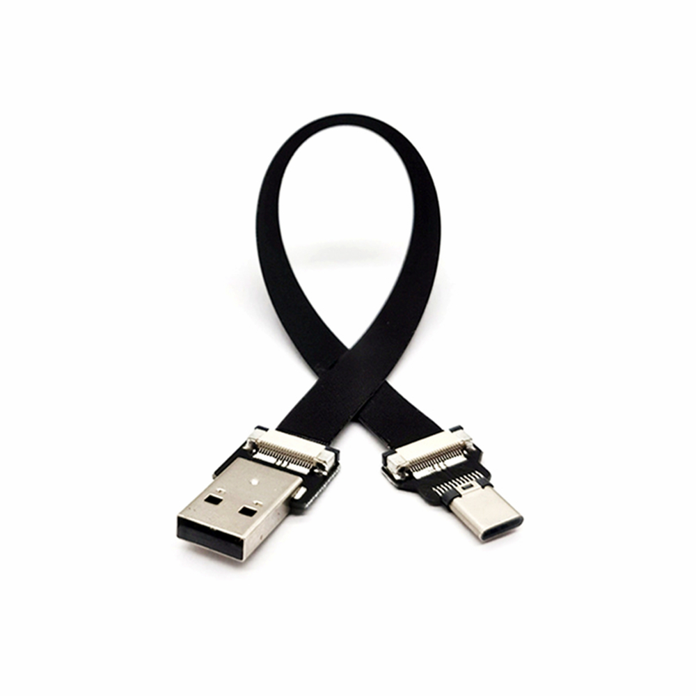 USB Ribbon Cable FPC FFC USB A to Type C Flex for FPV Drone • MKTechnic